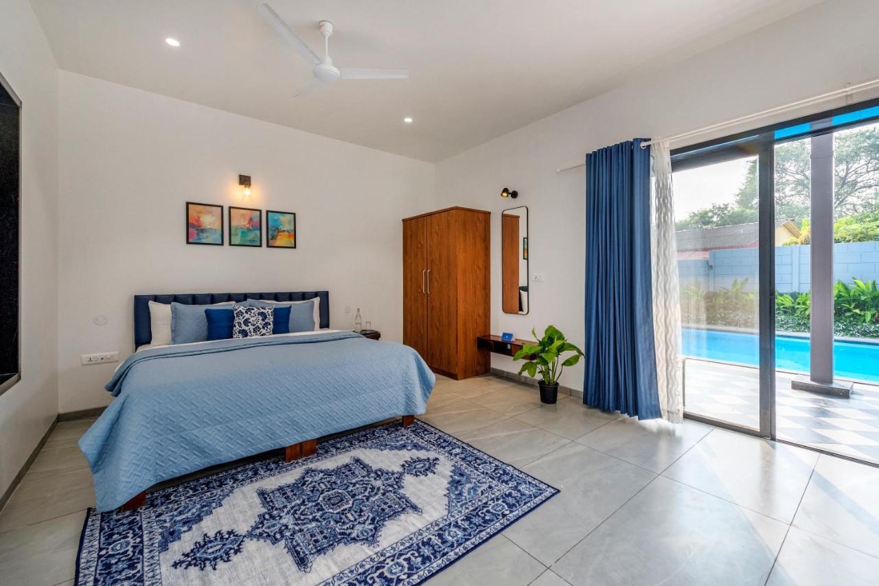 Saffronstays Mayfair Gardens 4 Bedroom Petfriendly Pool Villa آليباغ المظهر الخارجي الصورة
