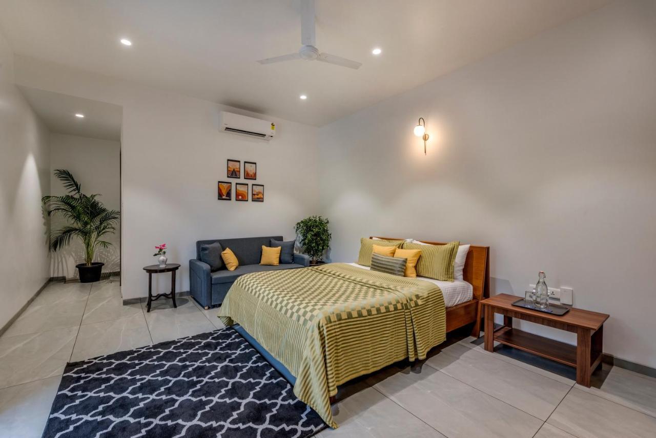 Saffronstays Mayfair Gardens 4 Bedroom Petfriendly Pool Villa آليباغ المظهر الخارجي الصورة