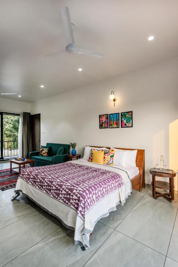 Saffronstays Mayfair Gardens 4 Bedroom Petfriendly Pool Villa آليباغ المظهر الخارجي الصورة